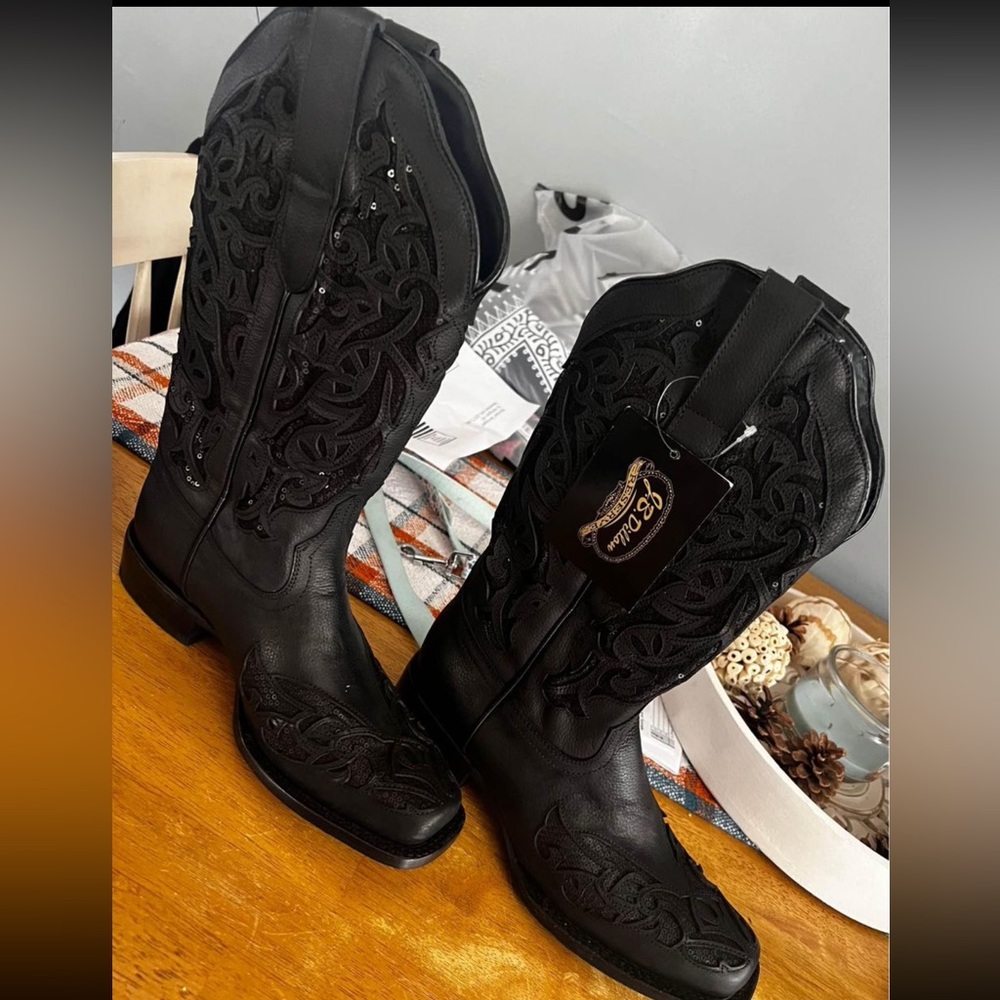 JB Dillion cowboy boots women’s size 9W